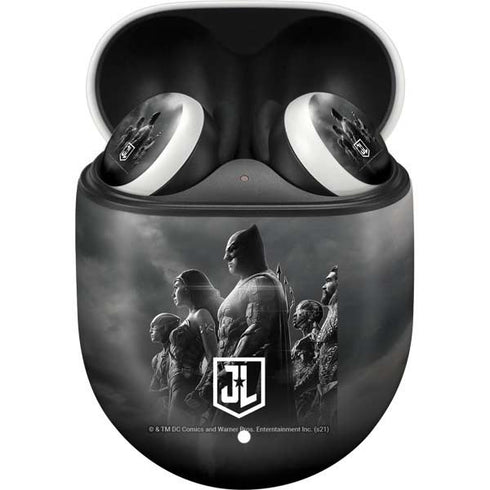The Justice League (2017) Profile Characters Poster Google Pixel Buds Skin